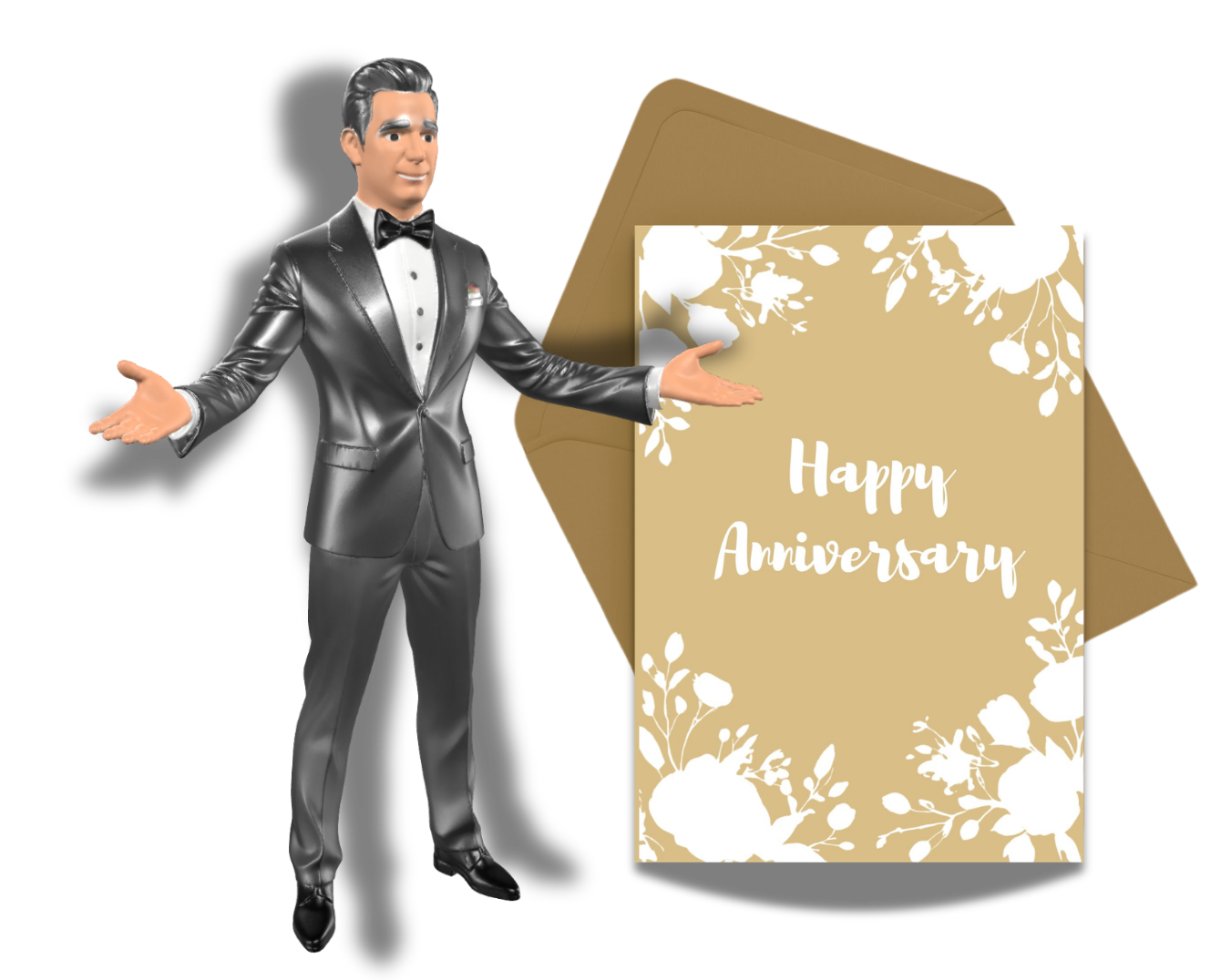 Anniversary AR card example