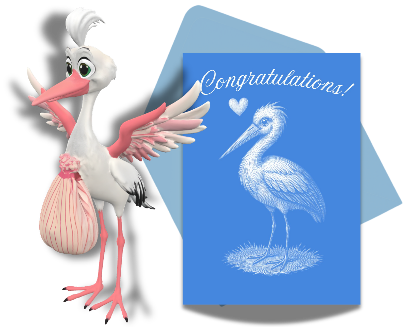New baby stork