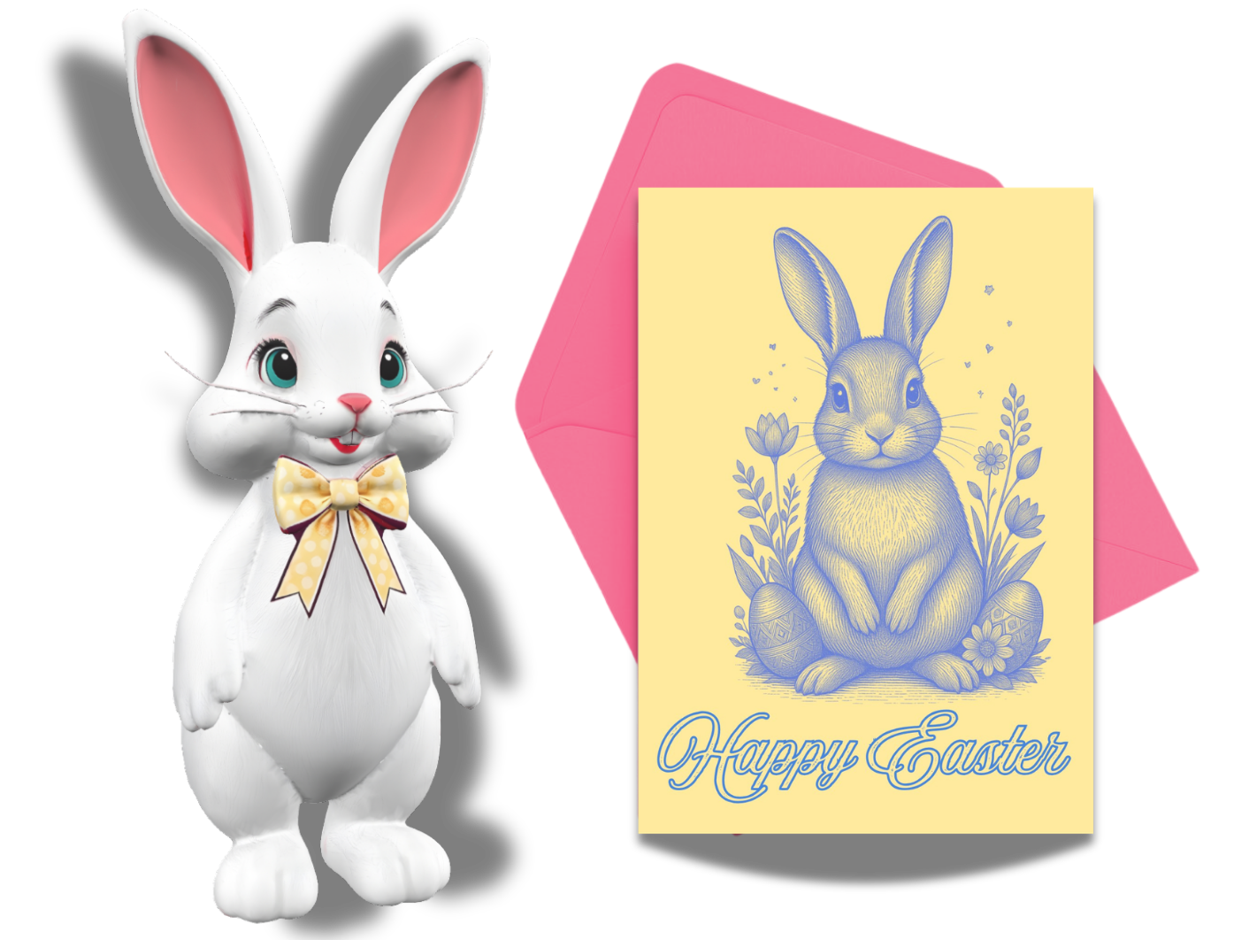 Easter AR card