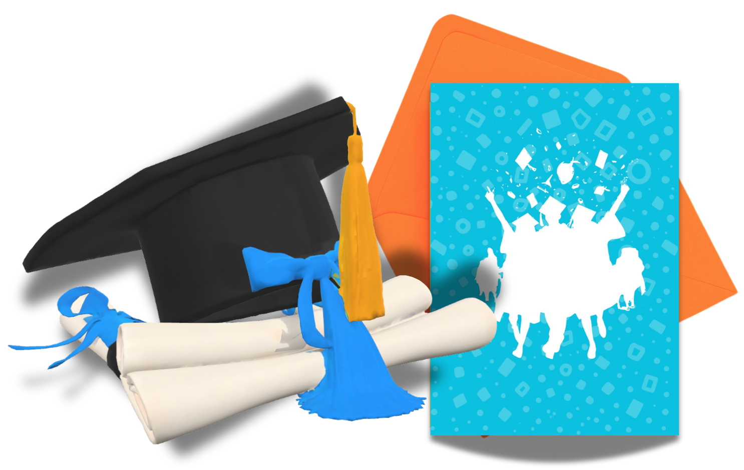 Graduation AR card example